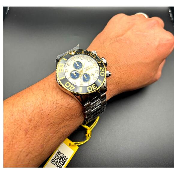 Invicta Grand Diver 48589 Men’s Chronograph 52mm Stainless Steel 100M NIBWT - Picture 17 of 17